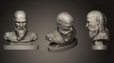 Busts of heroes and monsters (BUSTH_0427) 3D model for CNC machine